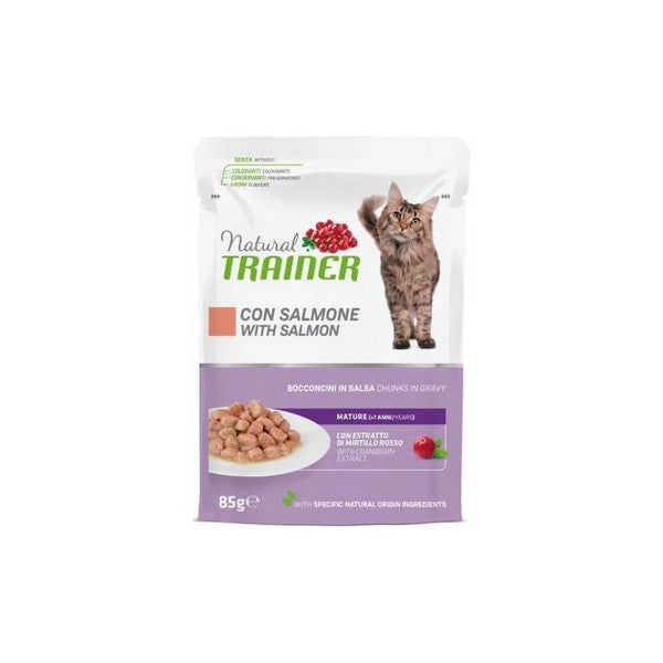 Natural Trainer Mature con Salmone 85g - Gatti Maturi Natural Trainer Mature con Salmone 85g - Gatti Maturi